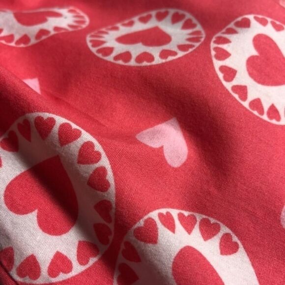 Coral Hearts Baby Dress  - Picture 3 of 4